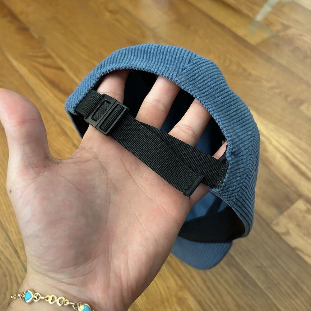 Outdoor Research Method Cord Corduroy Blue 5 Panel Cap Hat - Picture 2 of 6